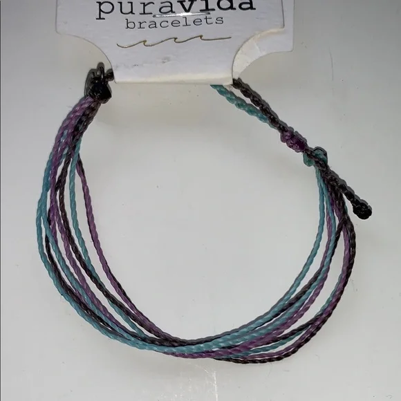 Set of (5) NEW Pura Vida Multicolor Bracelets - Picture 3 of 7